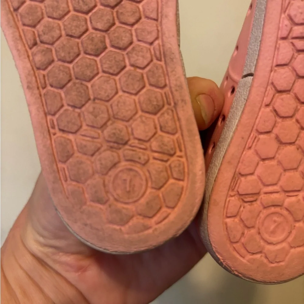 Pink Slip-On Clogs 7